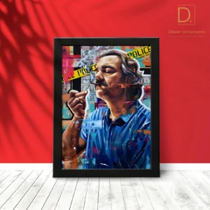 pablo escobar narcos acrylic frame – trending wall art pakistan